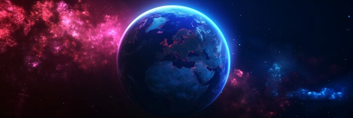 Obraz premium earth with space