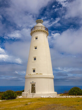 Kangaroo Island, South Australia - June 22, 2016: Historic Cape Willoughby Lighthouse
