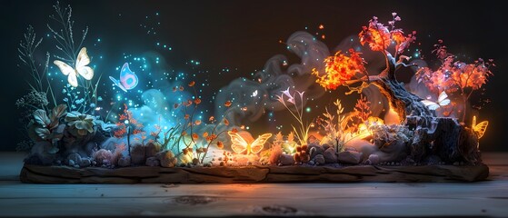 3D Modeling, With each holographic scene, the artisan unleashes their boundless imagination, crafting works of art that transcend the ordinary and inspire awe and wonder in all who behold them.,