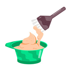 Beauty Treatments Flat Stickers
