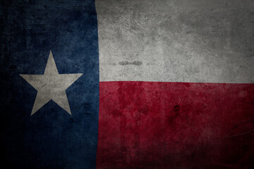 Grunge Texas flag