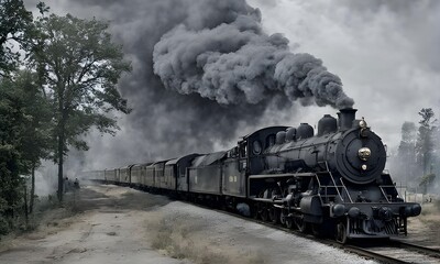 Coal train 1945