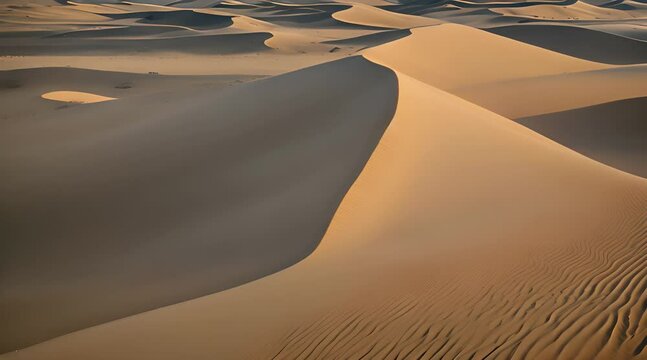 Dand dunes in the desert