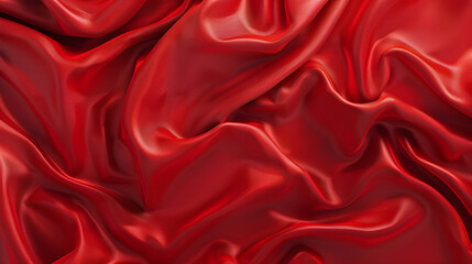 Obraz premium Slits on red color cloth