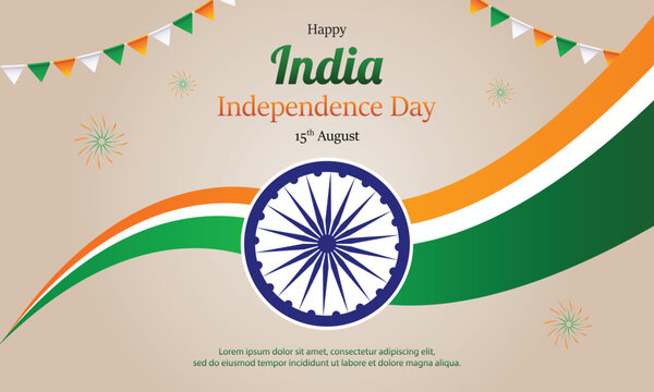 India Independence Day Banner Template Design