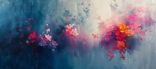 Fototapeta premium Whispers Stillness Explore enigmatic world of silence through minimalist interpretation Ethereal whisper of muted color float delicately canvas evoking tranquility of undisturbed quiet Each