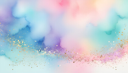 Fototapeta premium abstract watercolor background