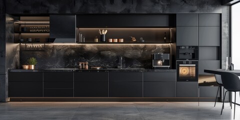 Modern Sleek Kitchen Interior Design