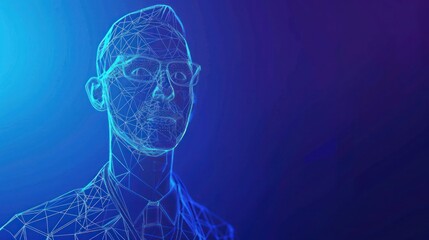 Doctor digital wireframe concept