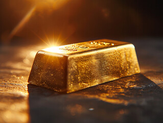 Fair Trade Gold Bar, Ethical Certification Process, Balancing Sustainability and Luxury, Photography, Silhouette Lighting, Lens Flare