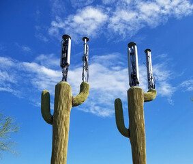 Digital Saguaro Cacti - cellphone antenna towers inside