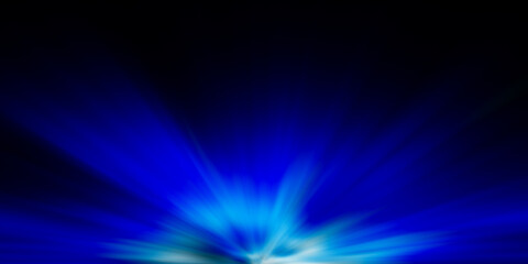 Obraz premium blue abstract background, starburst blue light beam abstract background