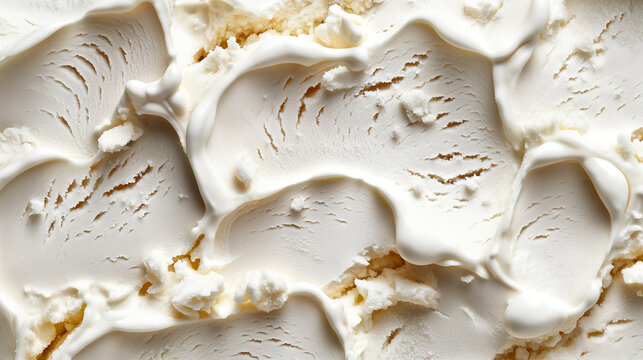 Textura de sorvete de creme