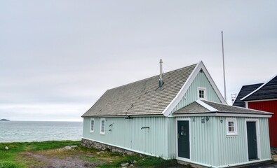 centre historique de Nuuk au Groenland