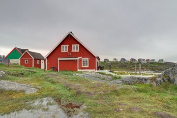 centre historique de Nuuk au Groenland