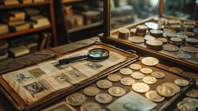 Vintage stamp and coin collecting tips