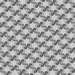 Ethnic ornament. Figures background. Ancient mosaic. Tribal backdrop. Tiles image. Embroidery wallpaper. Tribe motif. Geometric digital paper, web design, textile print. Seamless pattern. Vector work