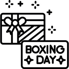 Boxing Day icon