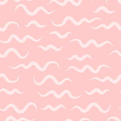 Vector seamless hand drawn pattern with doodles. Cute design for wallpaper, wrapping, stationery, textile.