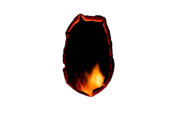 burning paper, glowing edge of paper