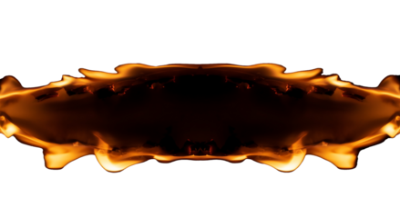 burning paper, glowing edge of paper