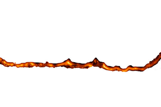 burning paper, glowing edge of paper