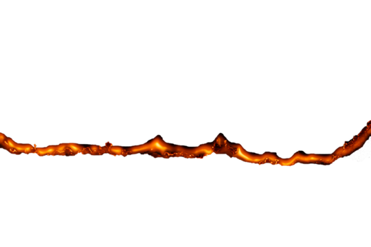 burning paper, glowing edge of paper