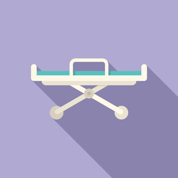 recommend clip art: Simple icon depicting a hospital bed, useful for conveying concepts of healthcare and medicine