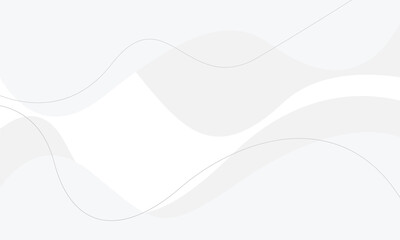 abstract white gray wave element vector background. abstract grey and white background