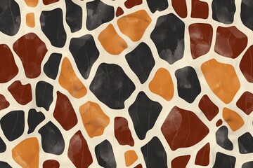 Seamless Giraffe Pattern for Natural and Animal-Themed Designs