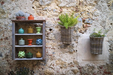 Monteriggioni, Tuscany, Italy.