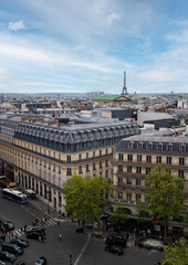 Some buildings in Paris.