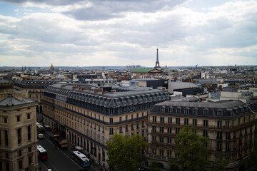 Some buildings in Paris.