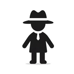 person with hat icon