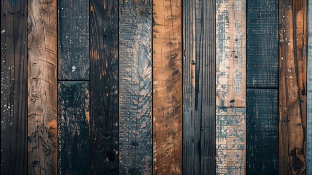 Wooden texture background. Vintage parquet panel floor. Empty old oak wallpaperv