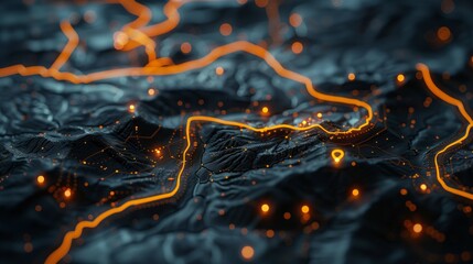 City model with interconnected waypoints for navigation and exploration
