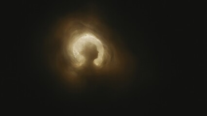 Obraz premium generative ai, moon in the night