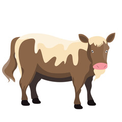 cow cartoon illustration