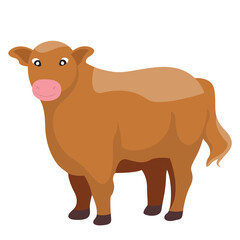 illustration of a cattle