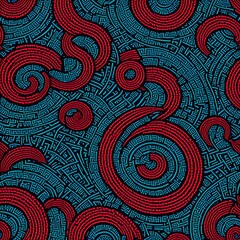 Fototapeta premium Endless Abstract Harmony: Seamless Pattern Photo Stock Collection