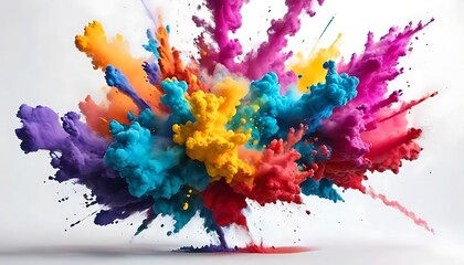 colorful splash background
