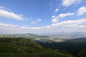 Scenic point, Aso, Kumamoto, Japan