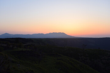 Scenic point, Aso, Kumamoto, Japan