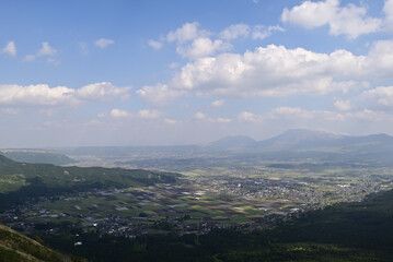 Scenic point, Aso, Kumamoto, Japan