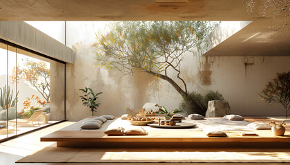 Fototapeta premium interior of a dining room