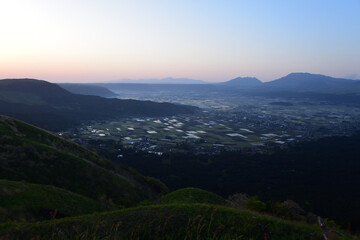 Scenic point, Aso, Kumamoto, Japan