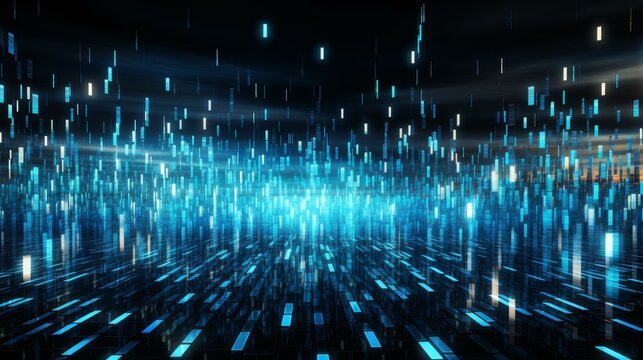 Explore a futuristic digital code texture with glowing lines and binary patterns in high definition quality.