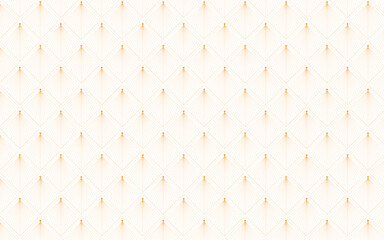 Diamond shape light yellow line pattern vector background, yellow diamond background.