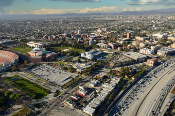 Fototapeta premium Exposition park Los Angeles CA