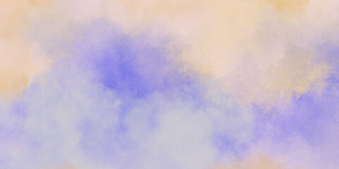 Abstract with cracks and scratches and colorful grunge background or texture of hand painted watercolor on paper